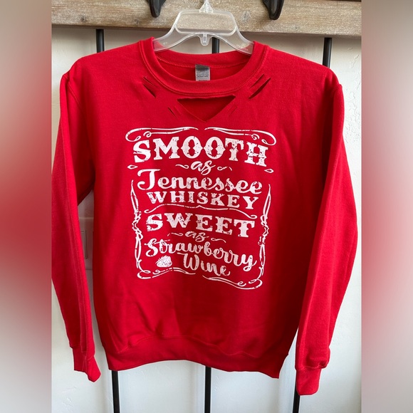 Smooth as Tennessee Whiskey sweatshirt - Picture 1 of 3